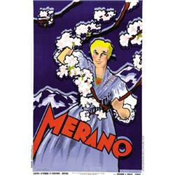 ADVERTISING TOURISM POSTER - MERANO…
