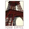 Image 1 : ADVERTISING TOURISM POSTER - TOUR EIFFEL…