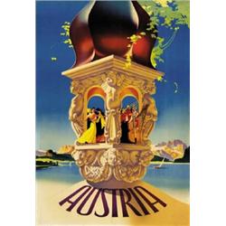ADVERTISING TOURISM POSTER - AUSTRIA…