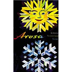 ADVERTISING TOURISM POSTER - AROSA…