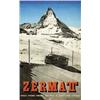 Image 1 : ADVERTISING TOURISM POSTER - ZERMAT…