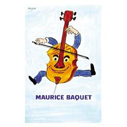 ADVERTISING SHOWS POSTER - MAURICE BAQUET…