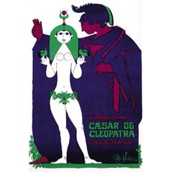 ADVERTISING SHOWS POSTER - CAESAR OG CLEOPATRA…