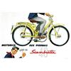 Image 1 : ADVERTISING CYCLING POSTER - SIAMBRETTA 48…
