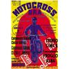 Image 1 : ADVERTISING MOTORCYCLING POSTER - 4 MANIFESTI PER COMPETIZIONI DI MOTOCROSS A BRA…