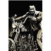 Image 1 : ADVERTISING MOTORCYCLING POSTER - CHOPPER HARLEY DAVIDSON (NIXON)…