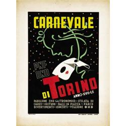 ADVERTISING SHOWS POSTER - CARNEVALE DI TORINO…