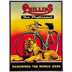 ADVERTISING CYCLING POSTER - PHILLIPS FOR PREFERENCE…