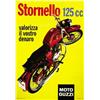 Image 1 : ADVERTISING MOTORCYCLING POSTER - STORNELLO 125 CC.…