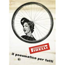 ADVERTISING CYCLING POSTER - PIRELLI…