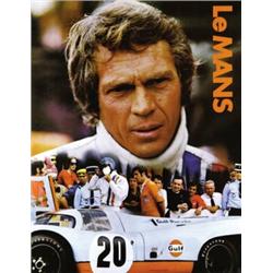 CAR ADVERTISING POSTER - LE MANS…