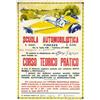Image 1 : CAR ADVERTISING POSTER - SCUOLA AUTOMOBILISTICA…