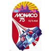 Image 1 : CAR ADVERTISING POSTER - MONACO 75…