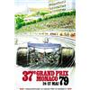 Image 1 : CAR ADVERTISING POSTER - 37E GRAND PRIX MONACO 79…