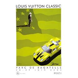 CAR ADVERTISING POSTER - LOUIS VUITTON CLASSIC…