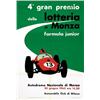 Image 1 : CAR ADVERTISING POSTER - 4° GRAN PREMIO LOTTERIA DI MONZA…