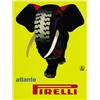 Image 1 : CAR ADVERTISING POSTER - ATLANTE PIRELLI…