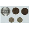 Image 2 : 1874 3 CENT-XF, 1865 2 CENT-VF, 1948-D HALF $-BU, 1916-S DIME, 1864 2 CENT-XF