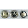 Image 1 : ( 3 ) U.S. COMMEMORATIVE PROOF SILVER DOLLARS, IN ORIGINAL BOXES WITH CERTS