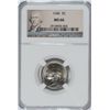 Image 1 : 1940 JEFFERSON NICKEL, NGC MS-66