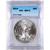 Image 1 : 2014 AMERICAN SILVER EAGLE, ICG MS-70!   PREFECT!