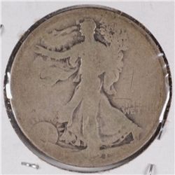 1921 WALKING LIBERTY HALF DOLLAR AG SCRATCH