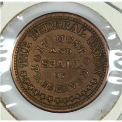 CIVIL WAR TOKEN (ARMY & NAVY)