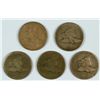 Image 1 : (5) 1857 FLYING EAGLE CENTS