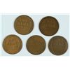 Image 2 : (5) 1911-D LINCOLN CENTS