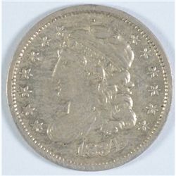 1834 BUST HALF DIME AU-58