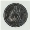 Image 2 : 1877 SEATED DIME, PCI PROOF-66! ABSOLUTELY GORGEOUS COLORS!