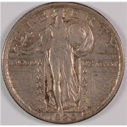 1920 STANDING LIBERTY QUARTER XF-45