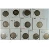 Image 1 : LOT of (13) BETTER DATE LIBERTY NICKELS, NICE LOT