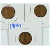 Image 1 : 1914-S, 1909 VDB, 1931-D LINCOLN CENTS