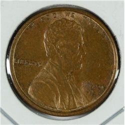 1909-S LINCOLN CENT MS-63, BROWN, HAS SPOT ON REVERSE