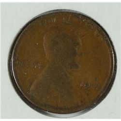 1914-D LINCOLN CENT, GOOD, KEY DATE