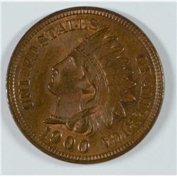 1900 INDIAN HEAD CENT, MS-63 RB