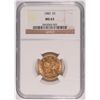 Image 1 : 1880 $5 GOLD LIBERTY NGC MS-63