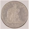 Image 1 : 1877-CC SEATED HALF DOLLAR AG/G