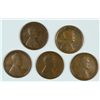 Image 1 : (5) 1912-S LINCOLN CENTS
