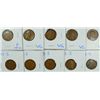 Image 1 : (10) 1913-S LINCOLN CENTS VG