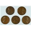 Image 1 : (5) 1922-D LINCOLN CENTS