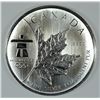 Image 1 : 2008 1 OZT .9999 FS CANADA MAPLE LEAF (OLYMPICS)