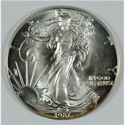 1987 SILVER AMERICAN EAGLE