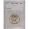 Image 1 : 1936-S RHODE ISLAND COMMEN HALF DOLLAR SEGS MS-63