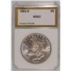 Image 1 : 1883-O MORGAN DOLLAR PCI MS-62