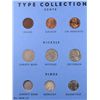 Image 1 : TYPE SET COLLECTION IN WHITMAN ALBUM $4.64 FACE VALUE 90% SILVER, (1) 40% HALF $