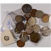 Image 1 : ( 29 )  FOREIGN COINS, SOME OLDER DATES AND A FEW SILVER