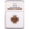 Image 1 : 1938-S LINCOLN CENT, NGC MS-66 RED!