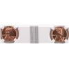Image 2 : ( 2 ) 1953-D LINCOLN CENTS, NGC MS-66 RED!